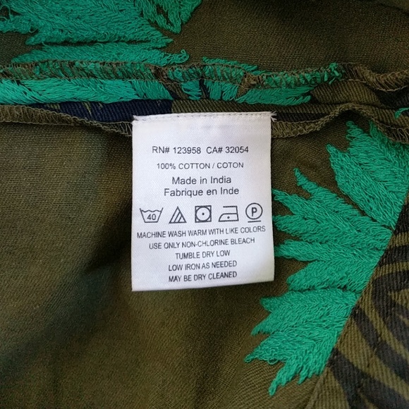 Anthropologie Succory Twill A-Line Skirt - Picture 4 of 5